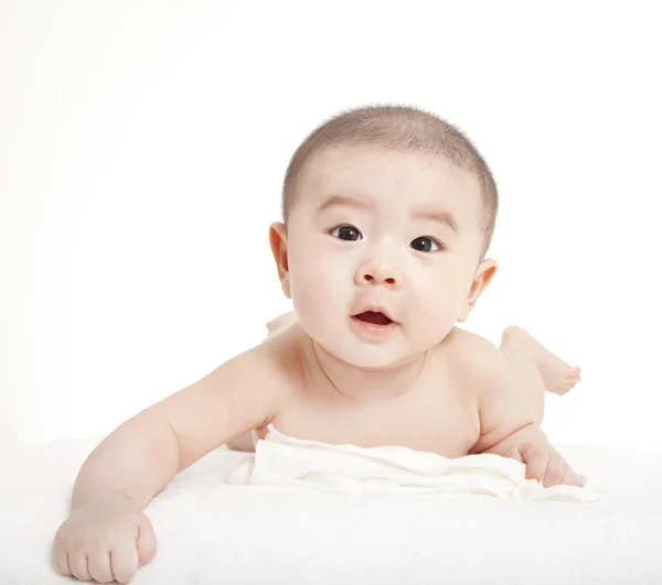 Close up of asian infant — Stock Photo, Image