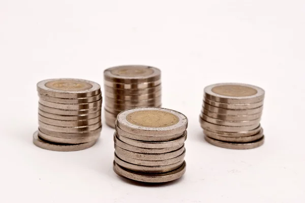 Argentine peso coins — Stock Photo, Image