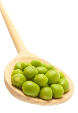 üzerine bir kaşık bezelye