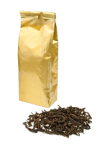 Tea package — Stock Photo, Image