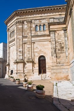 Saints Cosmas and Damian Basilica. Alberobello. Puglia. Italy. clipart