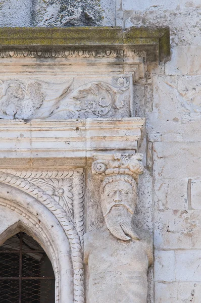 Catedral de São Eustáquio. Acquaviva delle Fonti. Puglia. Itália . — Fotografia de Stock