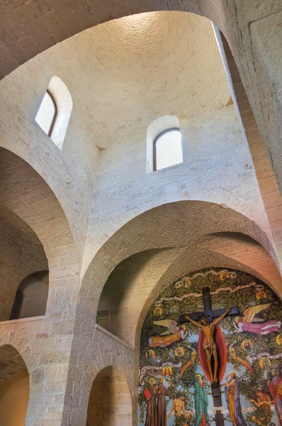 Iglesia de San Antonio Trullo. Alberobello. Puglia. Italia . — Foto de Stock