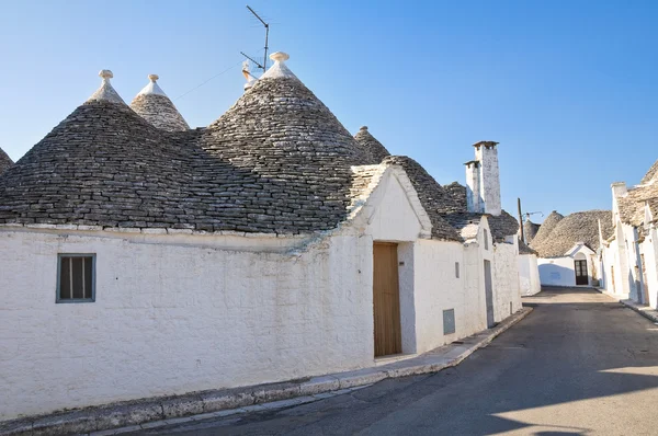 Alberobellos trulli. Apulien. Italien. — Stockfoto