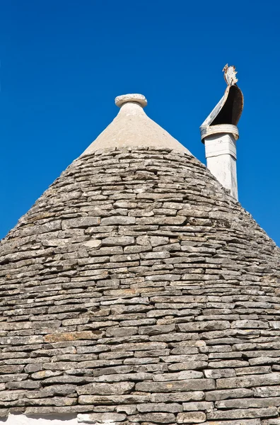 Alberobello 's trulli. Puglia. italy. — Stok Foto