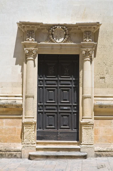 Kerk van st. elisabetta. Lecce. Puglia. Italië. — Stockfoto
