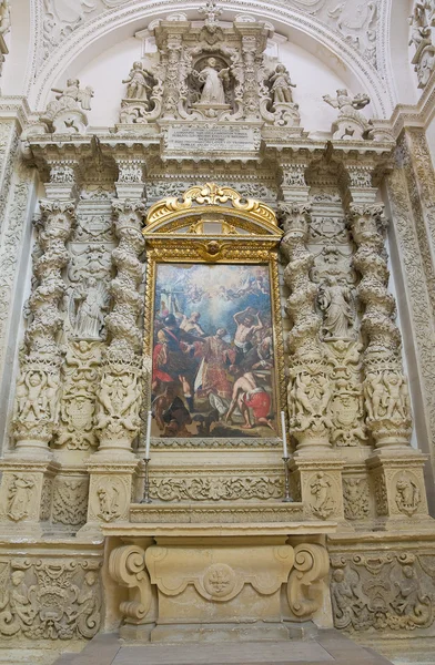 Igreja de Santa Irene. Lecce. Puglia. Itália . — Fotografia de Stock
