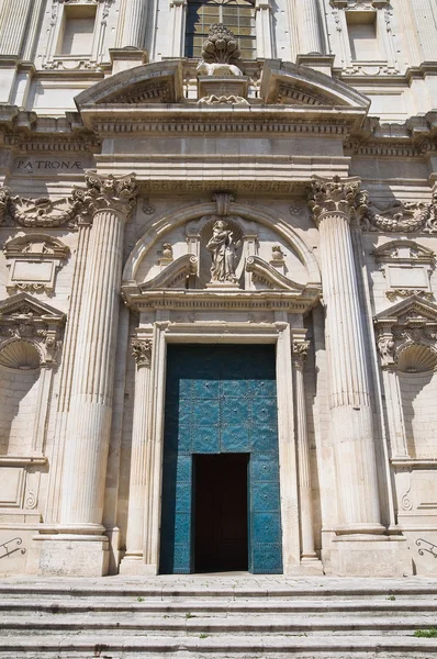 Kirche St. Irene. Vorlesung. Apulien. Italien. — Stockfoto