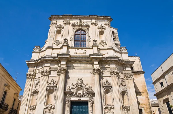 Church of St. Chiara. Lecce. Puglia. Italy. — Stock Photo, Image