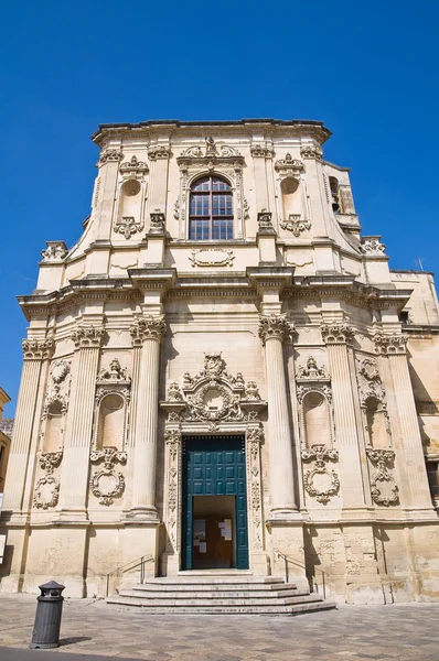 St. chiara Kilisesi. Lecce. Puglia. İtalya. — Stok fotoğraf
