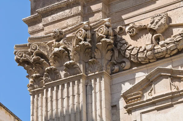 Kyrkan st. irene. Lecce. Puglia. Italien. — Stockfoto