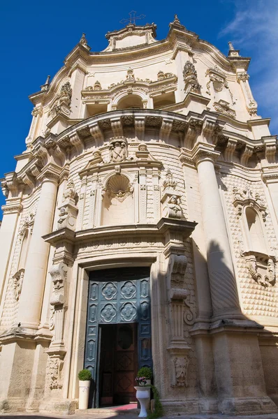 教会的圣利玛窦。拉察。普利亚大区。意大利. — 图库照片
