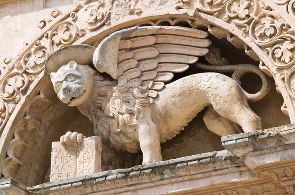 Szent Márk-templom. Lecce. Puglia. Olaszország. — Stock Fotó