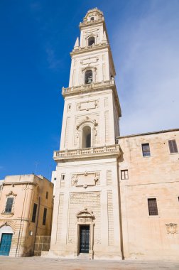 Katedral belltower. Lecce. Puglia. İtalya.