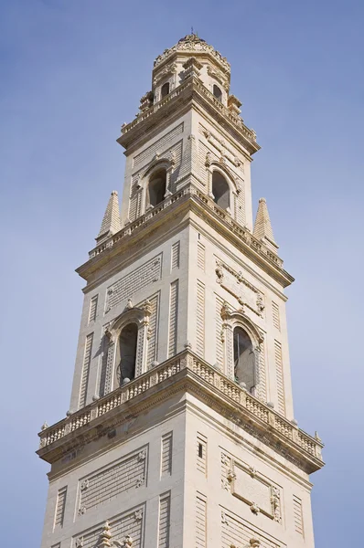 大聖堂鐘楼。レッチェ。プーリア州。イタリア. — ストック写真