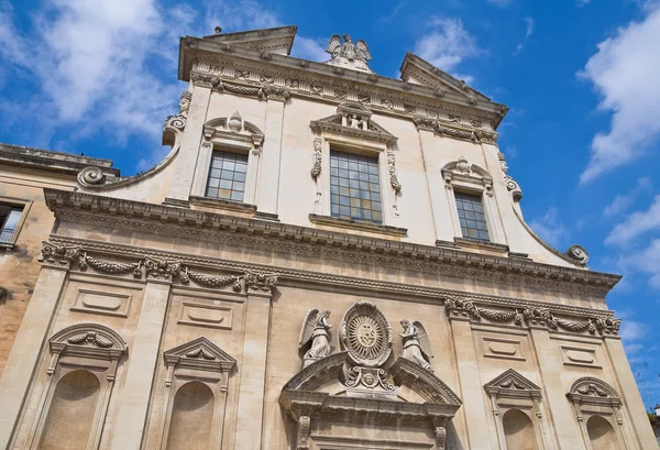 Church of the Jesus. Lecce. Puglia. Italy. — Stock Photo, Image