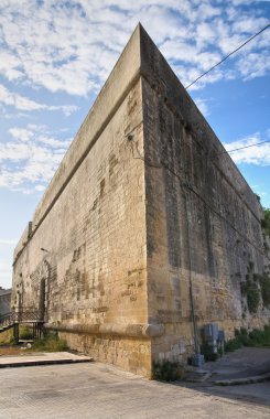 Castle of Charles V. Lecce. Puglia. Italy. clipart