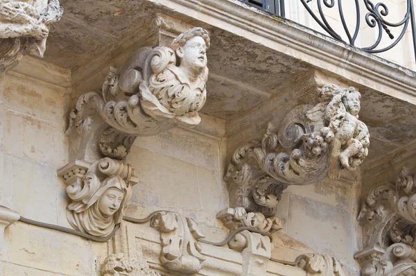Marrese palace. Lecce. Puglia. Italy. — Stock Photo, Image