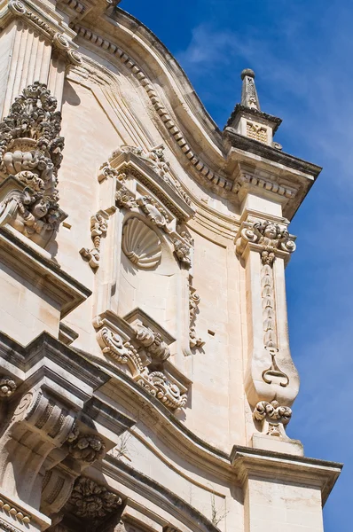 Kerk van st. matteo. Lecce. Puglia. Italië. — Stockfoto