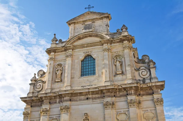 Kerk van alcantarine. Lecce. Puglia. Italië. — Stockfoto