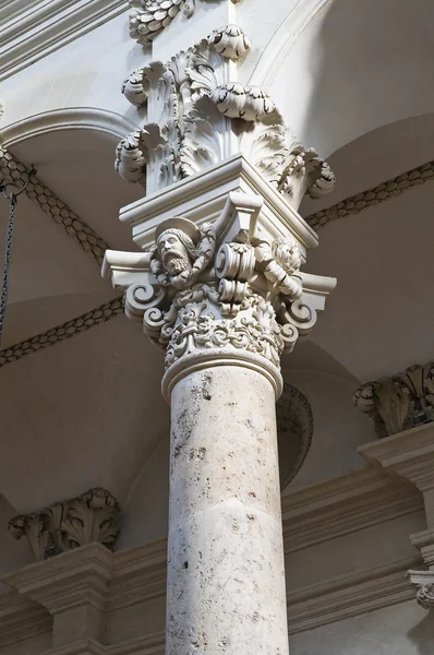 Basilica di Santa Croce. Lecce. Puglia. Italia . — Foto Stock