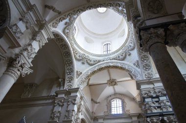 Santa Croce Basilica. Lecce. Puglia. Italy. clipart