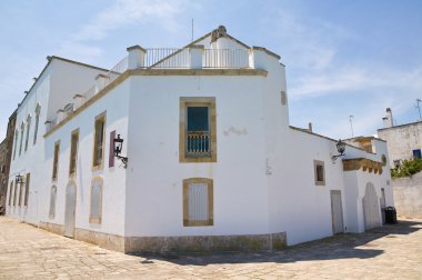 pelasgi Kalesi. Otranto. Puglia. İtalya.