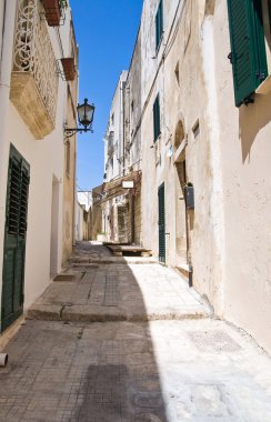 alleyway. Otranto. Puglia. İtalya.