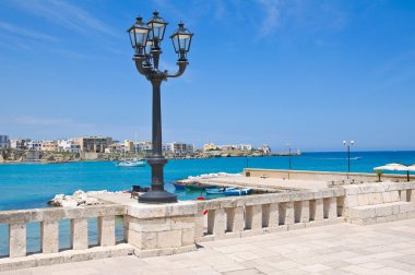 Panoramic view of Otranto. Puglia. Italy. clipart