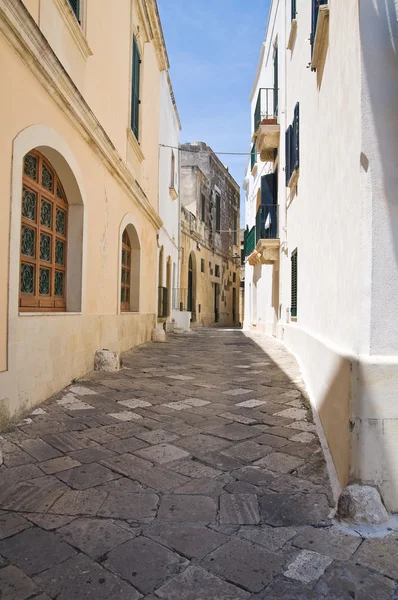 Uličky. Otranto. Puglia. Itálie. — Stock fotografie