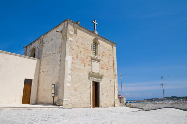 A madonna dell'altomare kápolna. Otranto. Puglia. Olaszország. — Stock Fotó