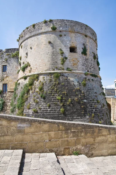 The Aragonese Castle of Otranto. Puglia. Italy. — Stock Photo, Image