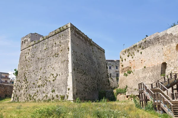Το κάστρο aragonese του otranto. Puglia. Ιταλία. — Φωτογραφία Αρχείου