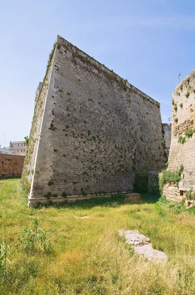Арагонский замок Отранто. Апулия. Италия . — стоковое фото
