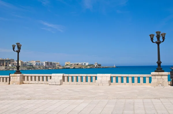 Otranto panoramik manzaralı. Puglia. İtalya. — Stok fotoğraf