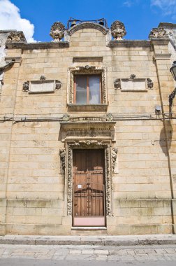 Church of St. Antonio. Calimera. Puglia. Italy. clipart