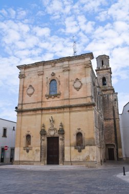 Mother Church. Calimera. Puglia. Italy. clipart