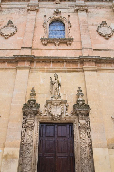 Mother Church. Calimera. Puglia. Italy. — Stock Photo, Image