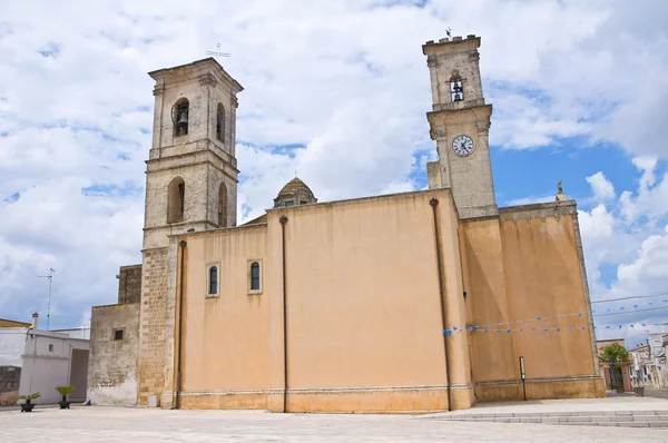 Mutter Kirche. Martignano. Apulien. Italien. — Stockfoto