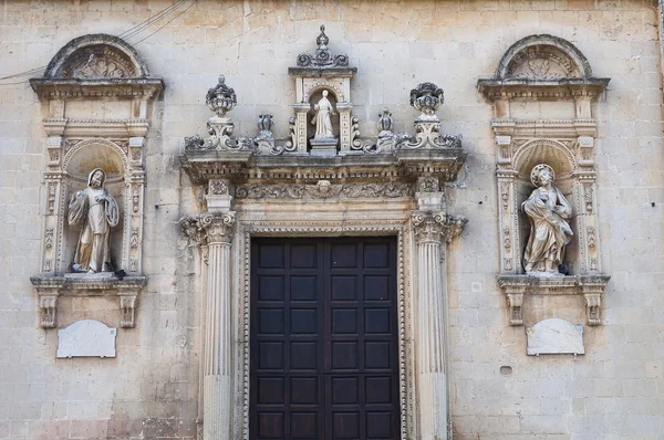 Mutterkirche. cavallino. Apulien. Italien. — Stockfoto