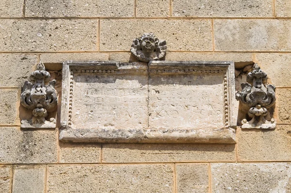 Kilise aziz Antonio. Calimera. Puglia. İtalya.