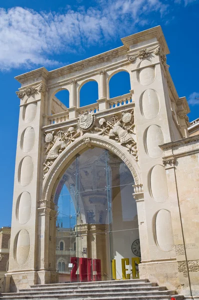 Sedile palace. Lecce. Puglia. Italien. — Stockfoto