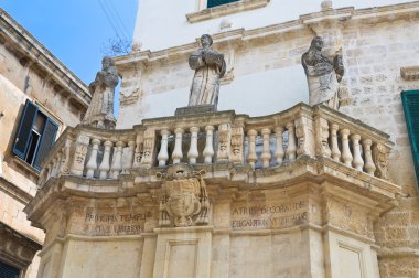 Duomo Meydanı. Lecce. Puglia. İtalya.