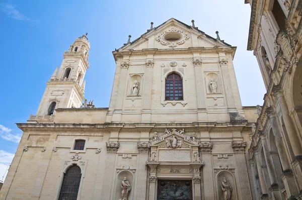 Kathedrale von Lecce. Apulien. Italien. — Stockfoto