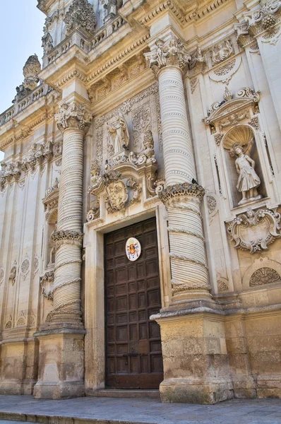 大教堂的圣乔瓦尼巴蒂斯塔。拉察。普利亚大区。意大利. — 图库照片