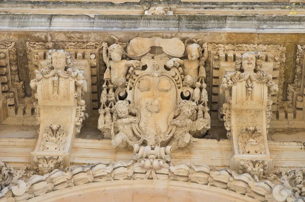 Seminary palace. Lecce. Puglia. Italy. — Stock Photo, Image
