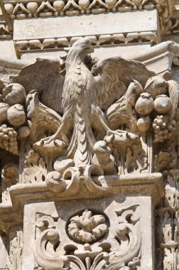 st. chiara Kilisesi. Lecce. Puglia. İtalya.