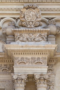 Santa Croce Basilica. Lecce. Puglia. Italy. clipart