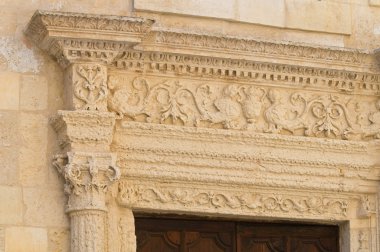 Kilise st. Sebastiano. Lecce. Puglia. İtalya.