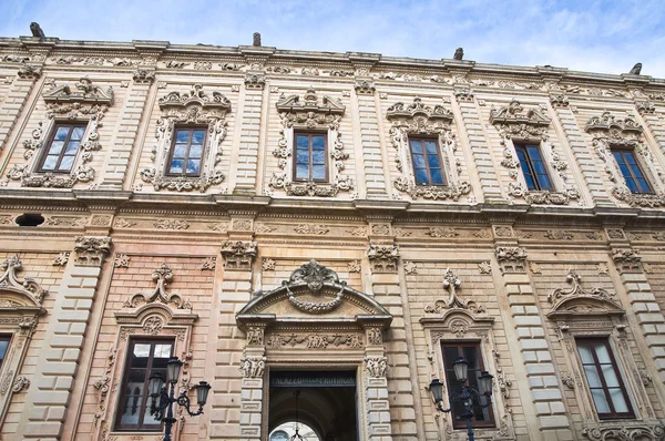 Παλάτι celestines. Λέτσε. Puglia. Ιταλία. — Φωτογραφία Αρχείου